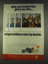 1977 Kodak Instant Cameras Ad - Gives You This - £14.52 GBP