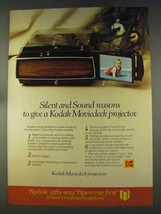 1977 Kodak Moviedeck Projector Ad - Silent and Sound - £15.01 GBP