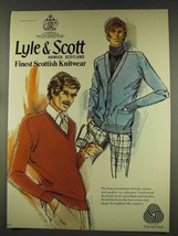 1977 Lyle &amp; Scott Scottish Knitwear Ad - £14.61 GBP