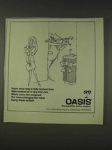 1977 Oasis Water Cooler Ad - A Lady Named Kate - £14.53 GBP