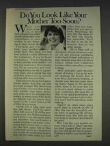 1977 Oil of Olay Lotion Ad - Look Like Mother Too Soon - £14.50 GBP