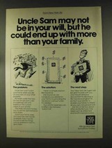 1977 New York Life Insurance Ad - Uncle Sam - £14.72 GBP