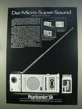 1977 Olympus Pearlcorder SD Ad - in German - £14.69 GBP