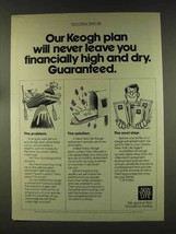 1977 New York Life Insurance Ad - Our Keogh Plan - £14.50 GBP