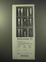 1977 Oneida Stainless Ware Ad - Satinique Shelley Dover - £14.72 GBP