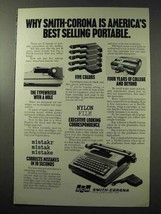 1977 SCM Smith-Corona Typewriter Ad - Best Portable - £14.55 GBP