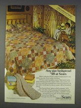 1977 Sears Bedspread Ad - £14.52 GBP