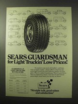1977 Sears Guardsman LT Tire Ad - Light Truckin' - $18.49