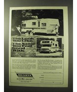 1977 Shasta Travel Trailer and Mini-Motorhome Ad - £14.78 GBP