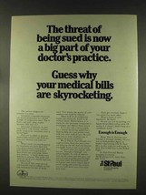 1977 The St. Paul Insurance Ad - Threat of Being Sued - £14.74 GBP