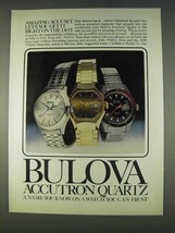 1978 Bulova Watch Ad - #91813, #92811, #91810 - £14.65 GBP