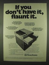 1978 Pitney Bowes PBC Plain Bond Copier Ad - Flaunt It - £14.45 GBP