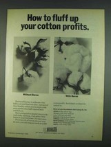 1978 U.S. Borax Boron Ad - Fluff Up Cotton Profits - £14.27 GBP