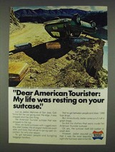 1978 American Tourister Luggage Ad - My Life Resting - £14.62 GBP