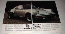 1976 Porsche Turbo Carrera Car Ad - The New Standard - £14.78 GBP