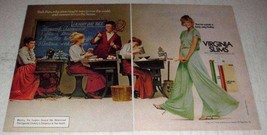 1976 Virginia Slims Cigarettes Ad - Women Run the House - £14.56 GBP