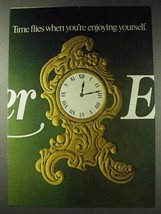 1978 After Eight Chocolate Mints Ad - Time Flies - £14.48 GBP