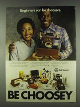 1978 Bell System Ad - Beginners Can be Choosers - $18.49
