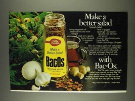 1978 Betty Crocker Bac-Os Ad - Make a Better Salad - £14.52 GBP