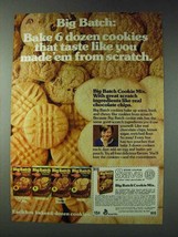 1978 Betty Crocker Big Batch Cookie Mix Ad - £14.52 GBP