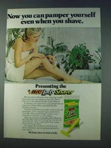 1978 Bic Lady Shaver Razor Ad - Pamper Yourself - £14.54 GBP