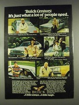 1978 Buick Century Ad - What A Lot of People Need - £14.73 GBP