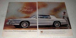 1978 Cadillac Eldorado Ad - Unique in Features - $18.49