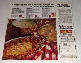 1978 Campbell Soup Ad - Tuna Vegetable Bisque - $18.49