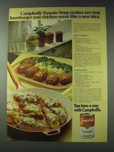 1978 Campbell&#39;s Tomato Soup Ad - Chicken Parmesan - $18.49