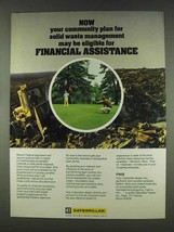 1978 Caterpillar Tractor Co. Ad - Financial Assistance - $18.49