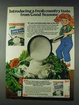 1978 Good Seasons Buttermilk Farm Style Dressing Ad - £14.62 GBP