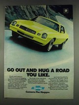 1978 Chevy Camaro Ad - Go Out and Hug a Road - £14.50 GBP