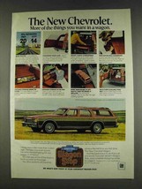 1978 Chevy Caprice Classic Wagon Ad - Things You Want - $18.49