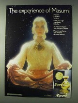 1978 Coty Masumi Perfume Ad - The Experience - $18.49