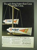 1978 Crest Toothpaste Ad - The Only Thing Better - $18.49