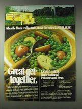 1978 Land O Lakes Butter Ad - Herb-buttered Peas - £14.52 GBP