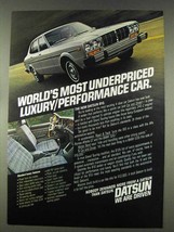1978 Datsun 810 car Ad - Most Underpriced - £14.54 GBP
