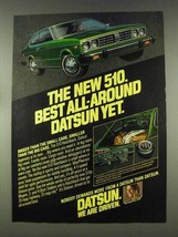 1978 Datsun 510 Hatchback Ad - Best All-Around Yet - $18.49