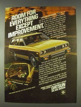 1978 Datsun 510 Wagon Ad - Room For Everything - $18.49