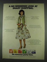 1978 No Nonsense Panty Hose Ad - Smart Shopping - £13.89 GBP