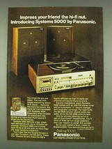 1978 Panasonic Systems 5000 Stereo Ad - £14.78 GBP