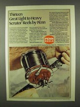 1978 Penn Reels Big Game Senator 11411 Fishing Reel Ad - £14.53 GBP