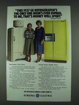 1978 General Electric Refrigerator Ad, Money Well Spent - £14.48 GBP