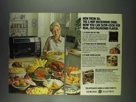 1978 General Electric 3-Way Microwave Oven Ad - £14.45 GBP