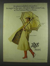 1978 Sears Ad - Cap, Umbrella and Raincoat - £14.56 GBP