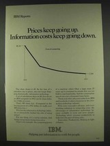 1978 IBM Computers Ad - Prices Keep Going Up - $18.49