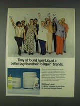 1978 Ivory Liquid Ad - Better Than Bargain Brands - £14.78 GBP