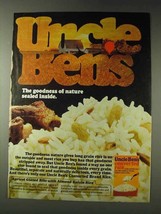 1978 Uncle Ben&#39;s Converted Rice Ad - The Goodness - £14.78 GBP