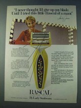 1978 Lady Sunbeam Rascal Razor Ad - Shirley Jones - $18.49