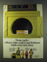 1979 Bounce Fabric Softener Ad - Norge Packs Softness - £14.48 GBP